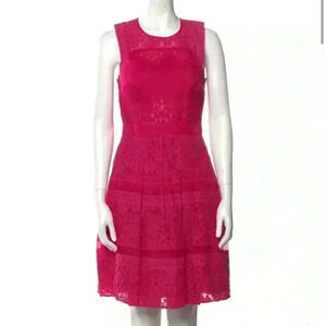 Rebecca Taylor lace and silk dress Sz 12